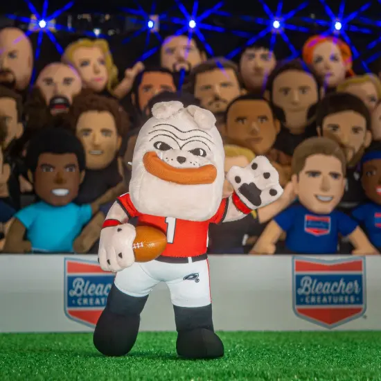 Bleacher Creatures Georgia Bulldogs Hairy Dawg 10" Mascot Plush Figure {2}