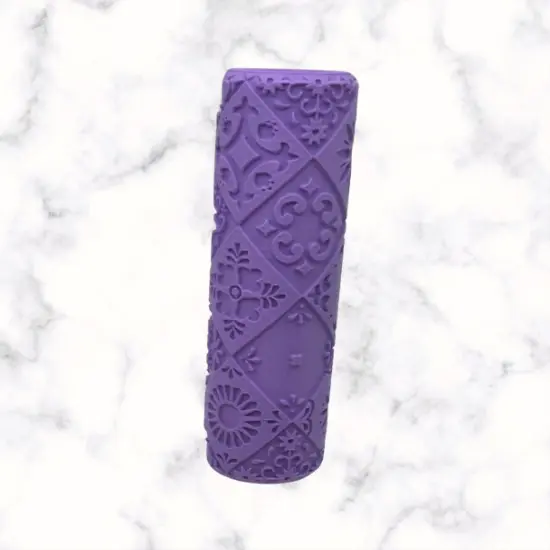 Greek Tile Polymer Clay Texture Roller {2}