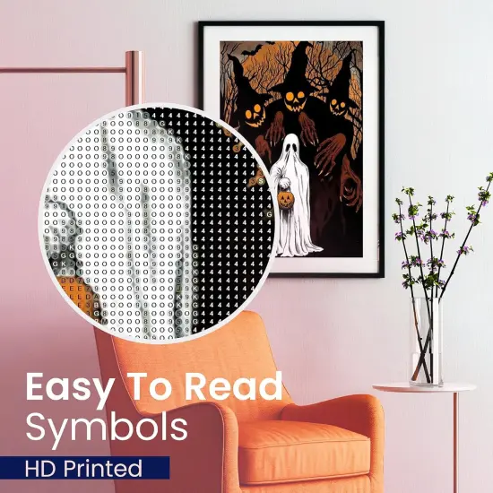 Scary Monster and Ghost Diamond Art Painting Kits {5}