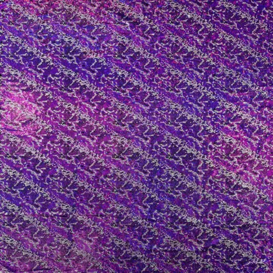 1 Yard Snake Pattern Shattered Glass Spandex Fabric 4 Way Stretch Nylon Reflective Material 58-60 inches width Green {5}