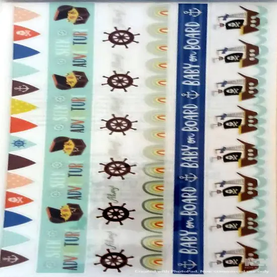 Sticko Baby On Board Flip Pack Stickers {4}