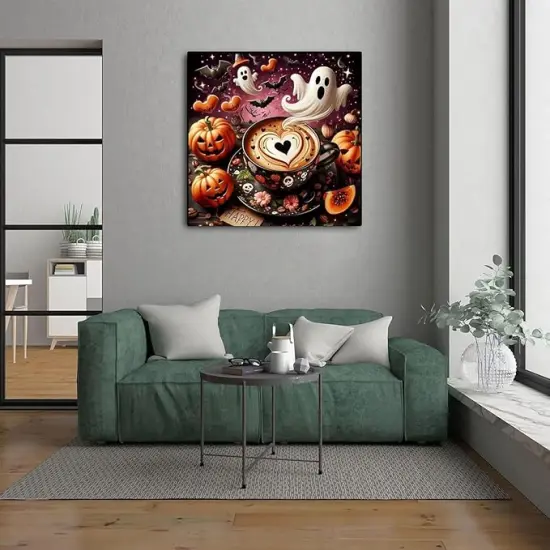 Ghost of The Tea Cup Diamond Art {1}