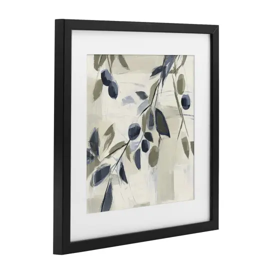 Stupell Industries Soft Mediterranean Greenery Framed Print Under Glass, design by Mona Grace {9}
