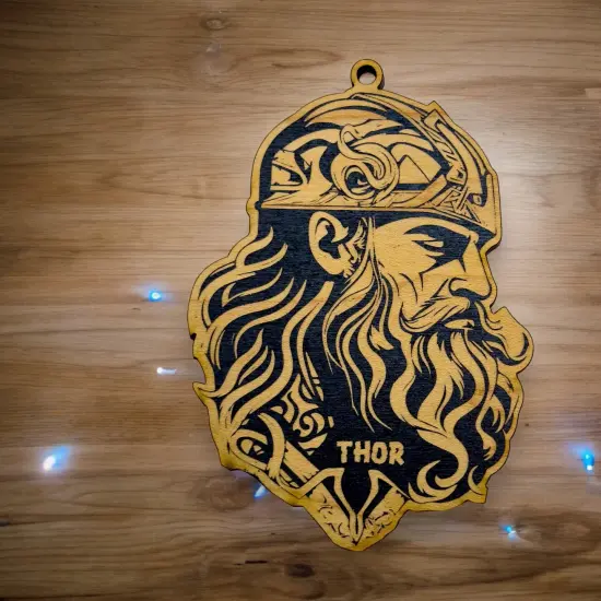 Ornament - Black - Thor {3}