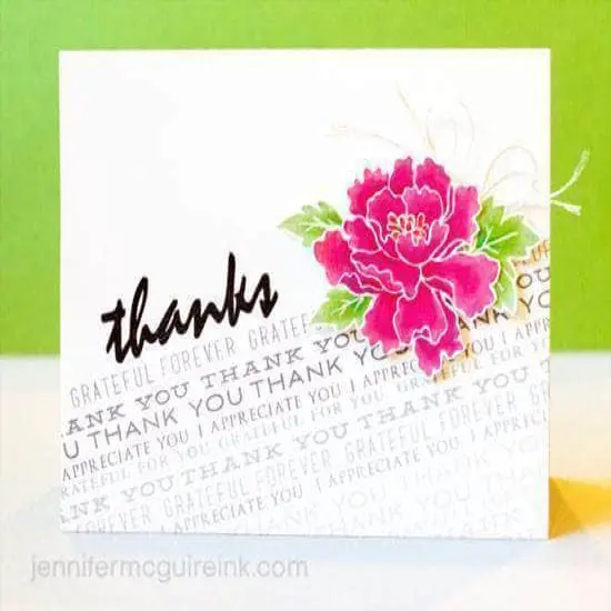 Many Thanks Stamp Set {6}