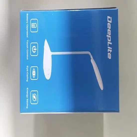 LED Desk Lamp with Flexible Gooseneck 3 Level Brightness, Battery Operated Table Lamp 5W Touch Control,Compact Portable lamp for Dorm Study Office Bedroom,Eye-Caring and Energy Saving {5}