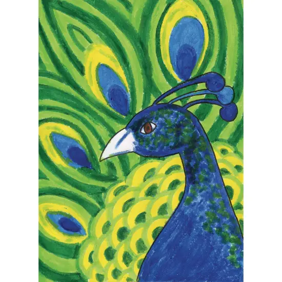 Glide-On Tempera Paint Sticks, 12 Assorted Primary Colors, 5 grams, 12 Per Pack, 2 Packs {4}