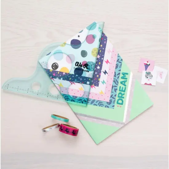 We R Memory Keepers 660073 Ruler Square Guide, Green by American Crafts {4}