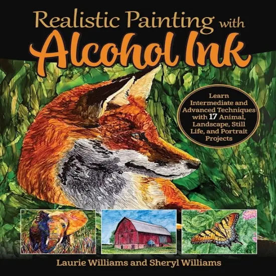 Realistic Painting With Alcohol Ink-Softcover {1}
