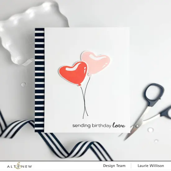 Mini Delight: Birthday Love Stamp & Die Set {6}