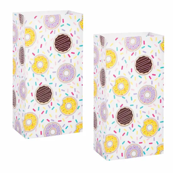 Donut Party Sprinkles Treat Bags -12 Pc. {5}