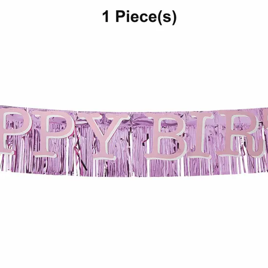 Happy Birthday Fringe Garland {1}