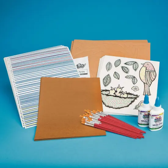 Paint-a-Dot&trade; Nest of Baby Birds Craft Kit (Pack of 24) {3}