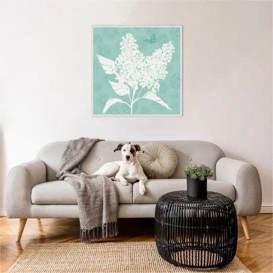 Spring Delight IV by Anne Tavoletti Framed Canvas Wall Art {6}