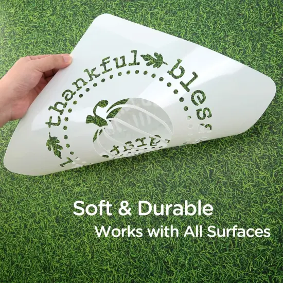 6Pcs Fall Thanksgiving Stencils for Painting on Wood,12 x 12Inch {3}