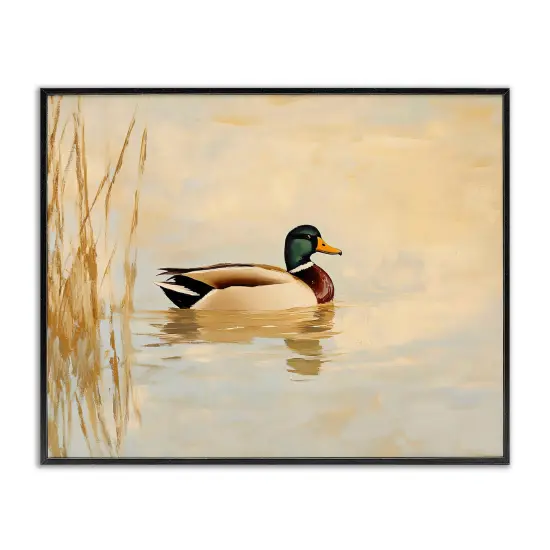 Stupell Industries Green Headed Duck Framed Giclee By Franklyn Gregory {7}