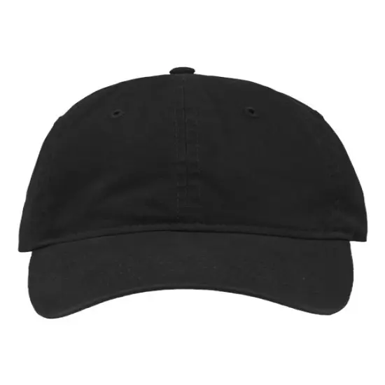 Sportsman® Dad Hat Fit Comfortable & Adjustable Brushed Black {1}