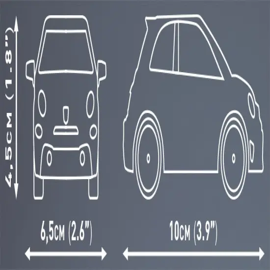 COBI Abarth 595 Vehicle {4}