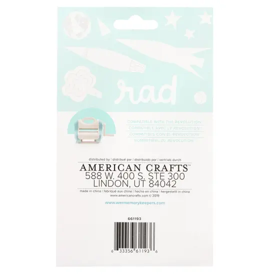 We R Memory Keepers Revolution Die-Space {4}