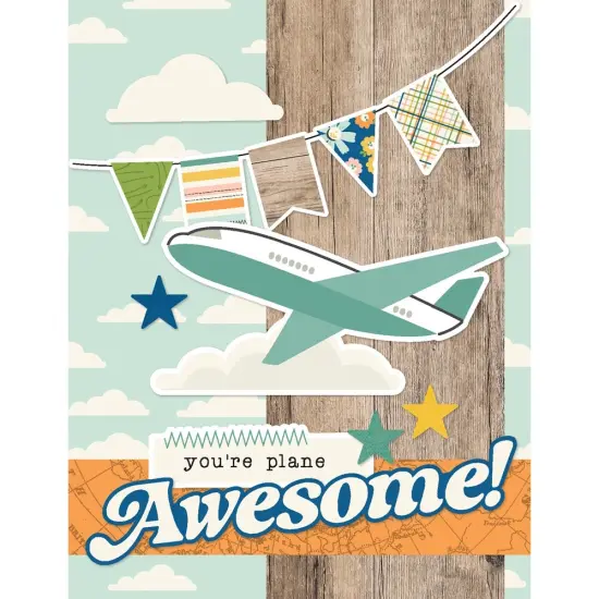 Simple Stories Simple Cards Card Kit-Happy Travels {3}