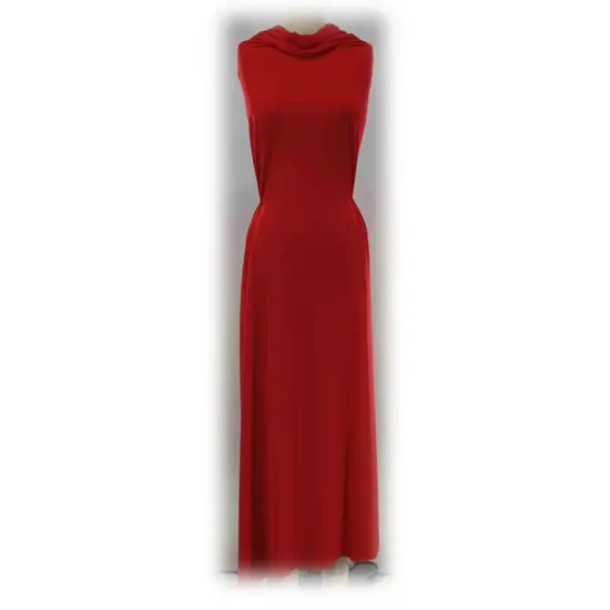 1 Yard ITY Red Apparel Fabric 92% Polyester 8% Spandex 58/60" Width {3}