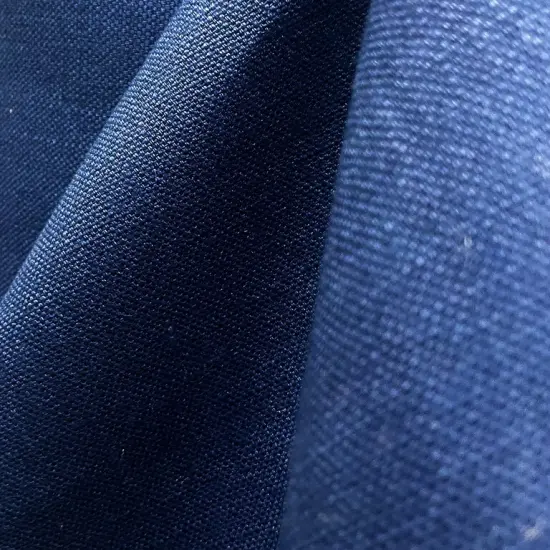 1 Yard Solid Navy Heavyweight Pure Linen Canvas Fabric 10.5 oz Softened 58 Inches Wide {7}