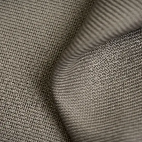 1 Yard Solid Mushroom Pure Irish Linen Twill Fabric 18.5 oz Flat 54 Inches Wide {3}