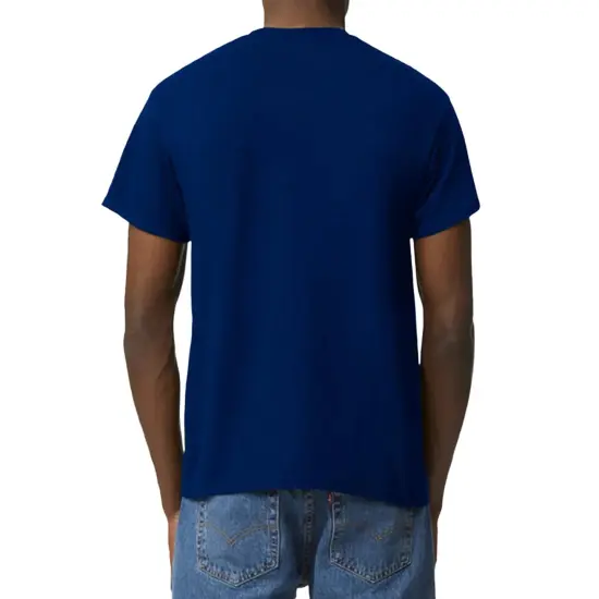 Gildan DryBlend T-Shirt, Adult Men Short Sleeve Arts and Crafts Shirt, Assorted Colors Tee Navy {3}