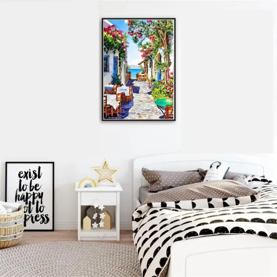 Scenery Paint by Numbers on Canvas for Beginners ( 16x20 Inch) {5}