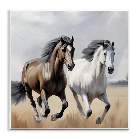 Stupell Industries Wild Run Horse Field Wall Plaque By Kim Allen {1}