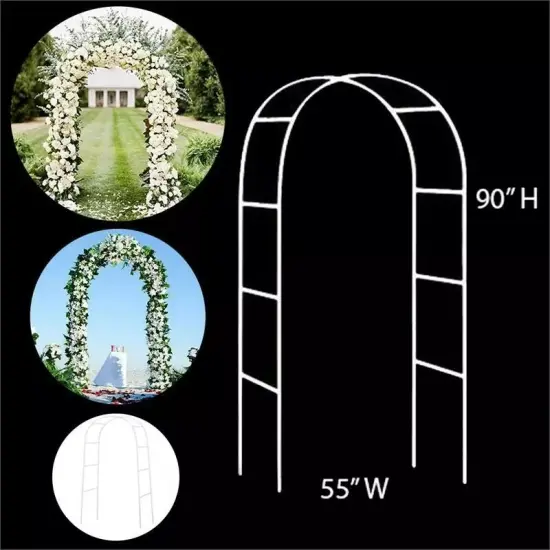 Decorative Metal Wedding ARCH 90" x 55" Wedding Party Decorations Supplies {3}