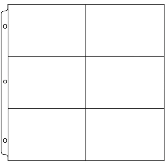 We R Ring Photo Sleeves 12"X12" 50/Pkg-(6) 4"X6" Pockets {5}