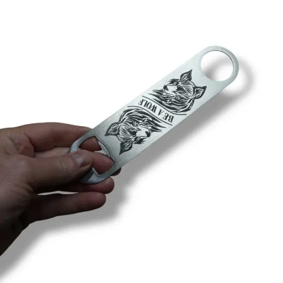Tribal - Be a Wolf - Bottle Opener {4}
