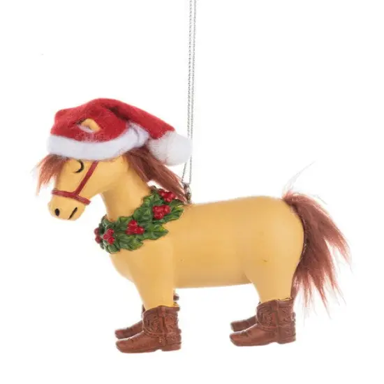 Holiday Horse Christmas Ornament {1}