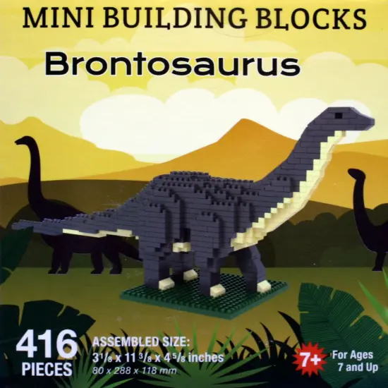Mini Building Blocks - Brontosaurus {1}