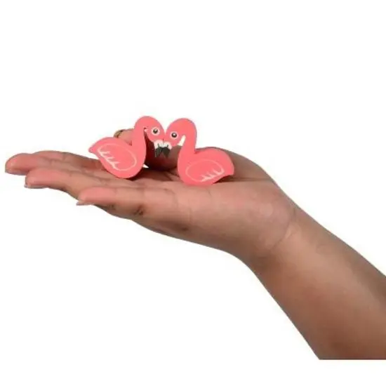 Flamingo Eraser Pencil Toppers Include 12 Units {4}