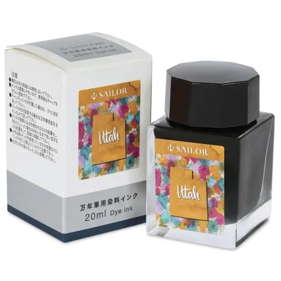 Sailor USA State Ink - Utah, Golden Amber, 20 ml {1}