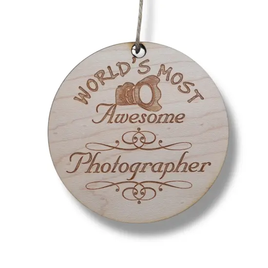 Worlds most Awesome Photographer - Ornament {1}