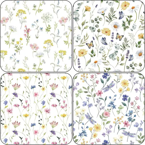 8 Sheets Wildflower Wrapping Paper for 20 x 28 Inches {5}
