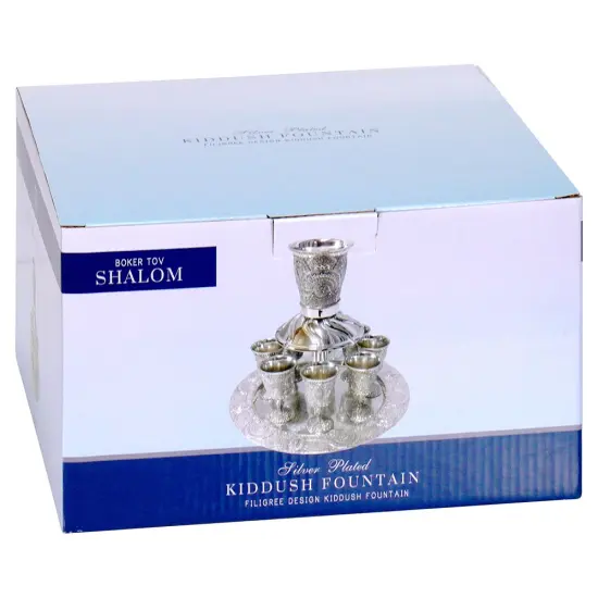 Silver Plated Wine Fountain with Lacquer {3}