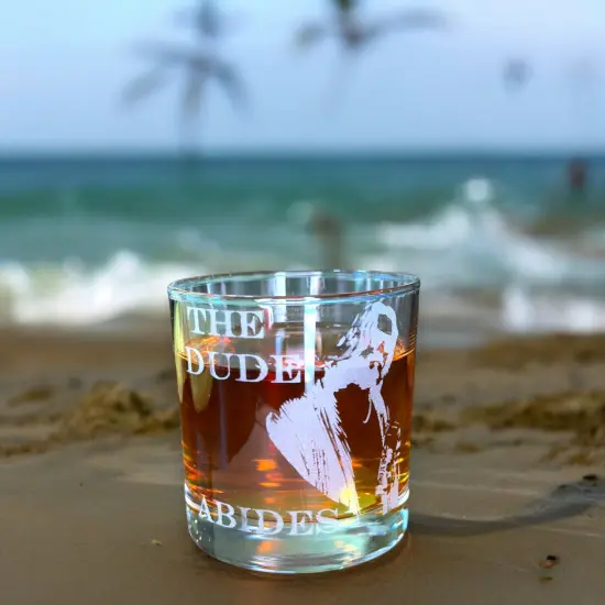 Rocks Glass - The Dude Abides - Double Old Fashioned {6}