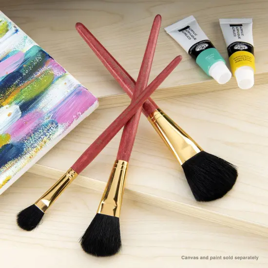 RSET-9147 | 3pc Camel Hair Mop Brush Set {5}