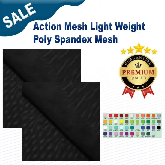 Action Mesh Light Weight Poly Spandex Mesh Neon Lime {2}
