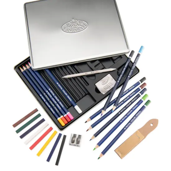 RSET-ART2714 | Drawing Art Set - 25pc {3}