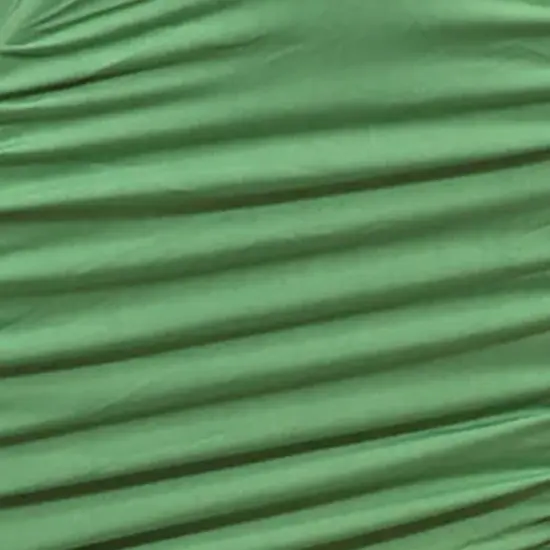 Clover Green Rouge Chair Cover, Ruffled Spandex Fit for Banquet Seating {5}