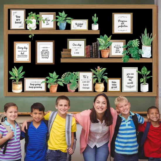 Bookshelf Bulletin Board Set {4}