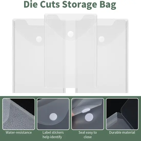 Transparent Plastic Folders - 12 Pack {2}