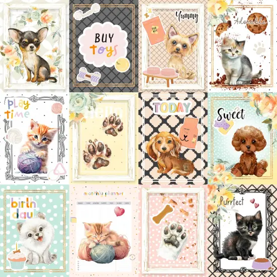 Pet Life Double-Sided Cardstock 12"X12" {3}