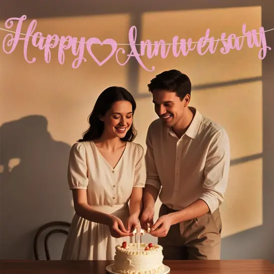 Happy Anniversary Banner {3}