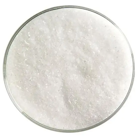 Bullseye Glass Frit Clear 1lb. Jar 5oz. Jar 90coe {1}